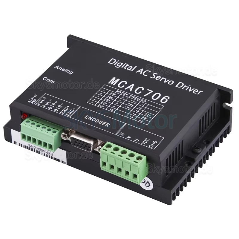 Digitaler DC Servoantriebe MCAC706 6A 20~70V 200W für bürstenlosen DC Servomotor